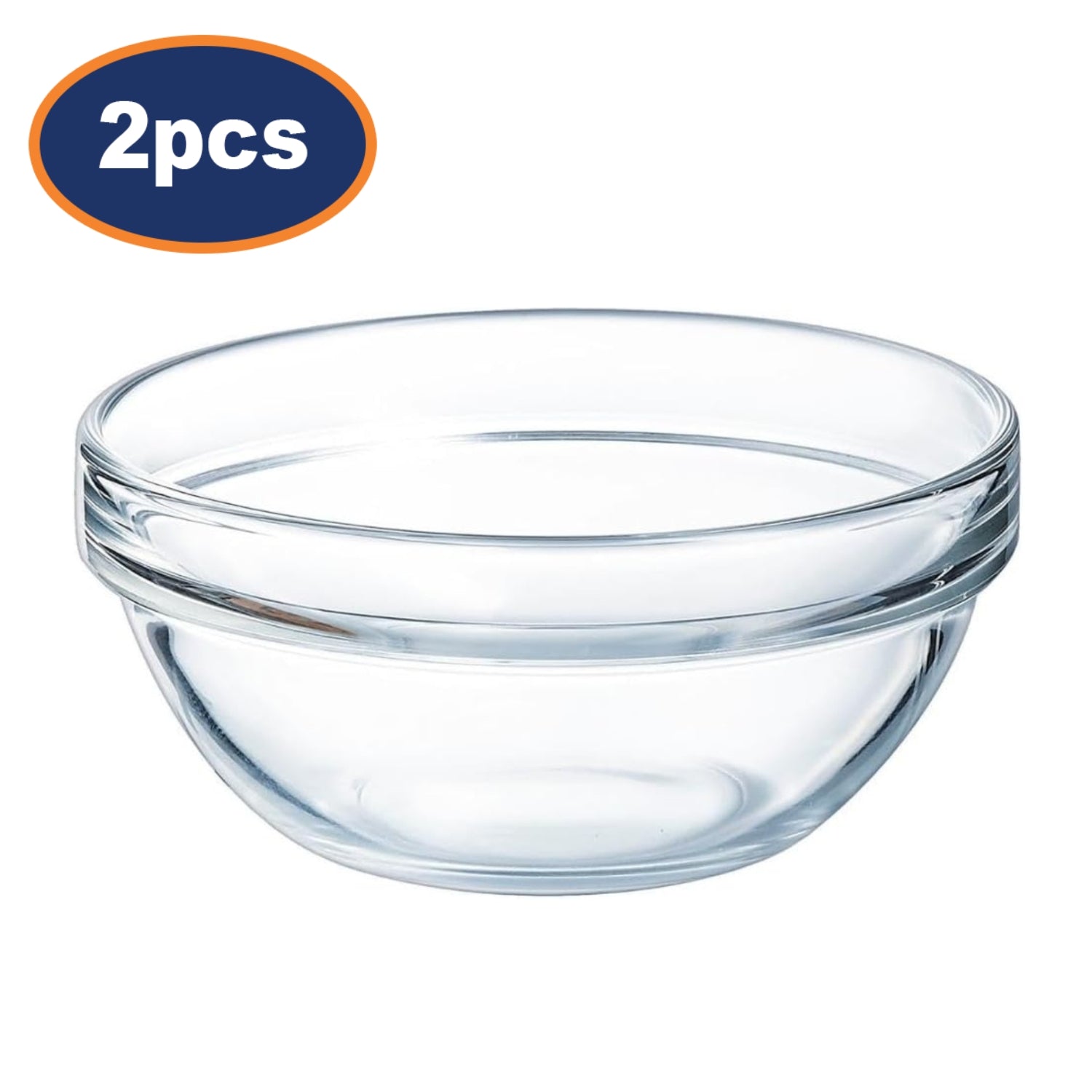 2Pcs 14cm Luminarc Empilable Dessert Bowl