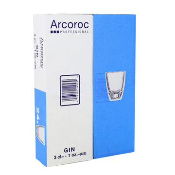 24Pcs Arcoroc Clear Shot Glass