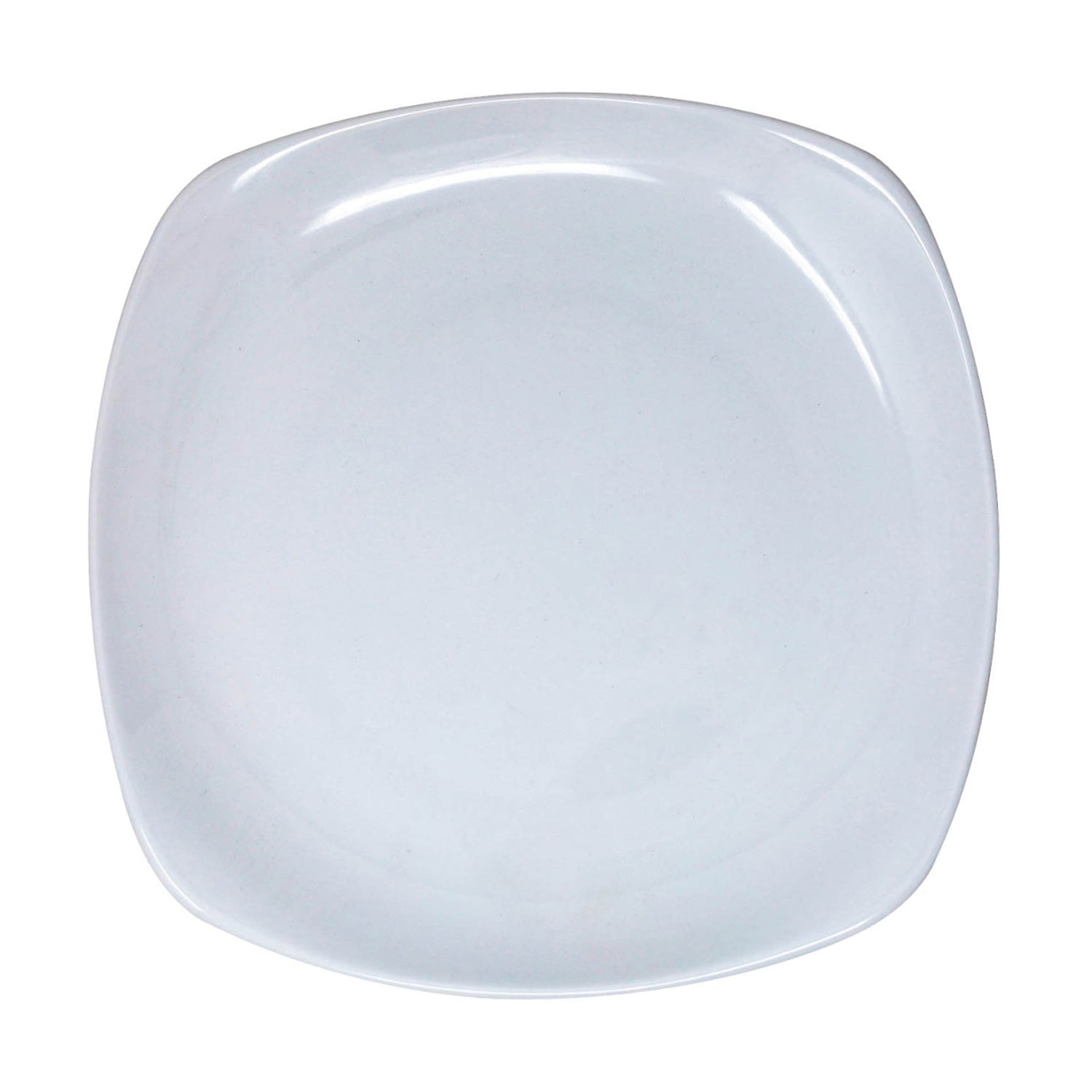 22.5cm Ceramic White Square Dessert Plate