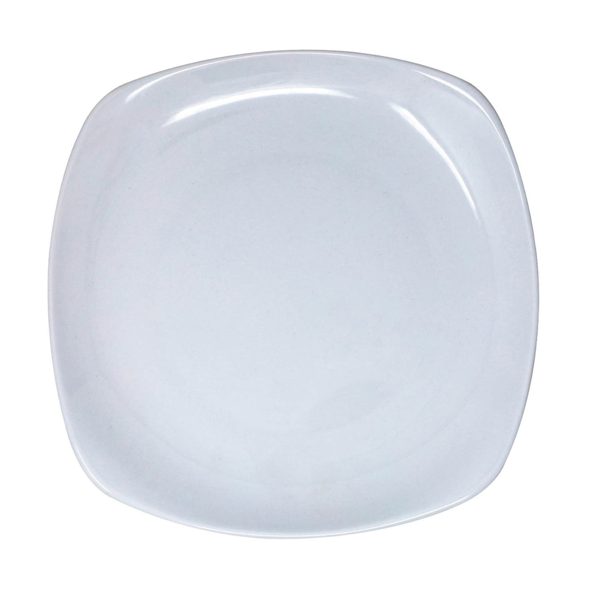22.5cm Ceramic White Square Dessert Plate