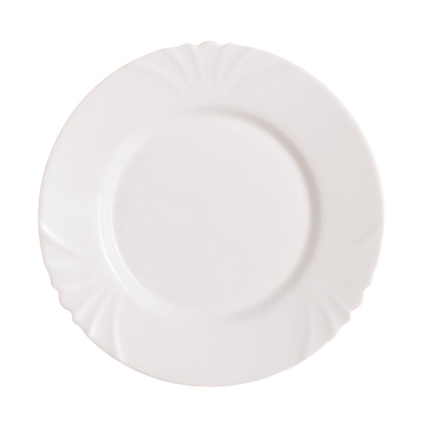 Luminarc Cadix 25cm Opal White Dinner Plate
