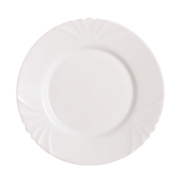 Luminarc Cadix 25cm Opal White Dinner Plate