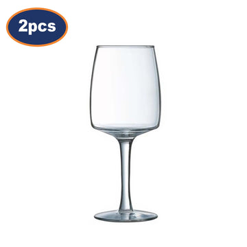 2Pcs Luminarc 240ml Stemmed Wine Glass