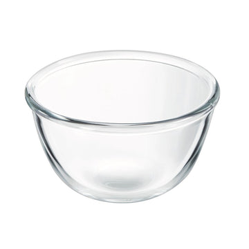 15cm Clear Glass Non-Porous Round Cocoon Bowl