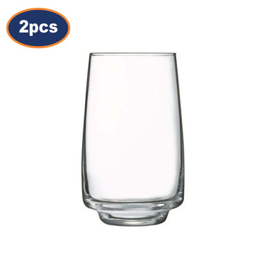 2Pcs Luminarc 350ml Highball Glass