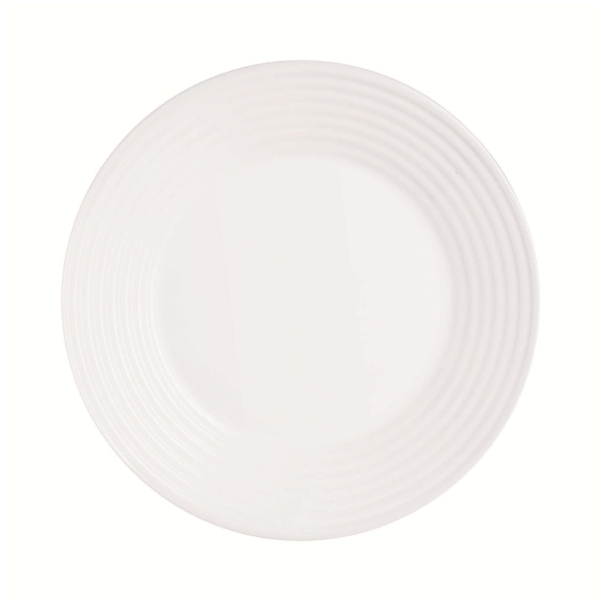 Luminarc Harena 25cm White Opal Glass Dinner Plate
