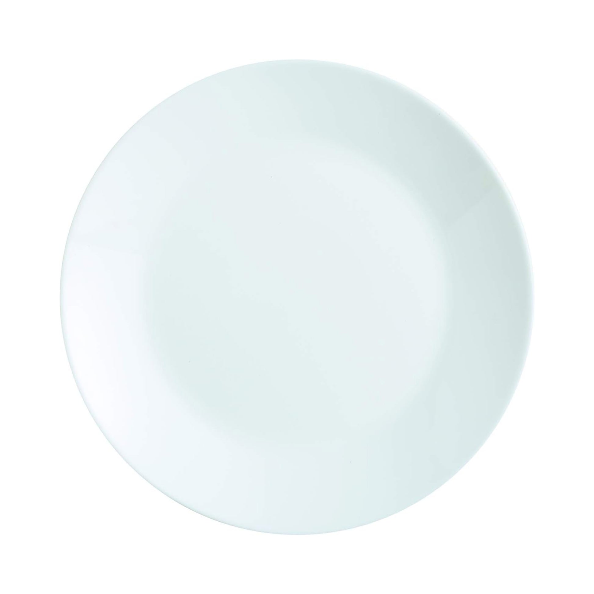 Luminarc Zelie 25cm White Glass Dinner Plate