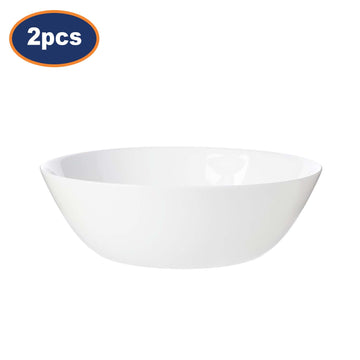 2Pcs Luminarc 16cm Zelie White Round Bowl