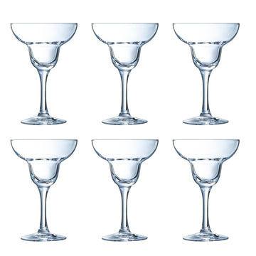 6Pcs 175ml Clear Cocktail Glasses Set