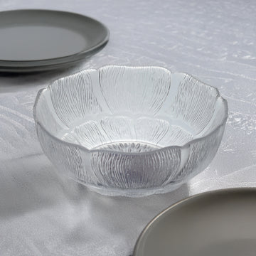 4Pcs Luminarc 12cm Glass Fleur Bowl