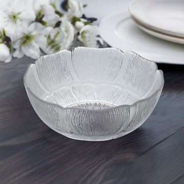 6Pcs Luminarc 12cm Glass Fleur Bowl