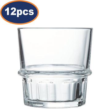 12Pcs 250ml Clear Luminarc Cocktail Glass Tumbler