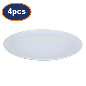 4Pcs Luminarc Diwali 25cm Food Round Plate Table Dining Server