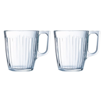 2Pcs 230ml Luminarc Grand Central Mug