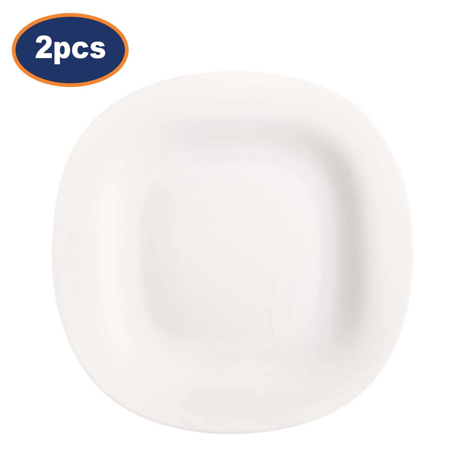 2Pcs Luminarc Carine 27cm Round Dinner Plate