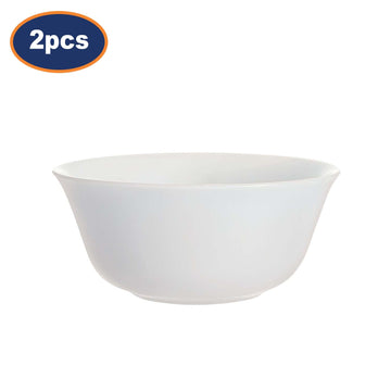 2Pcs Luminarc Tempered 12cm Small Food Soup Carine Round Bowl