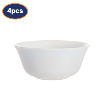 4Pcs Luminarc Tempered 12cm Small Food Soup Carine Round Bowl