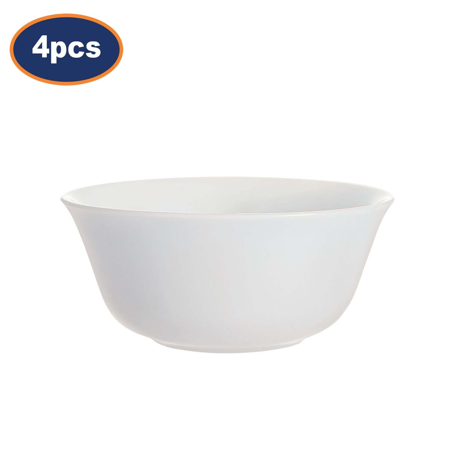 4Pcs Luminarc Tempered 12cm Small Food Soup Carine Round Bowl