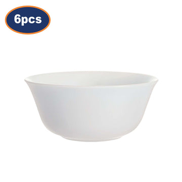 6Pcs Luminarc Tempered 12cm Small Food Soup Carine Round Bowl