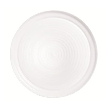 2Pcs 32cm Evolutions Opal Glass White Pizza Plate