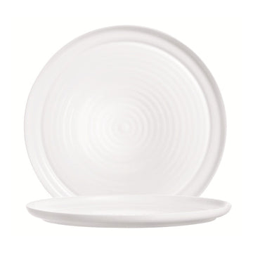 32cm Evolutions Opal Glass White Pizza Plate