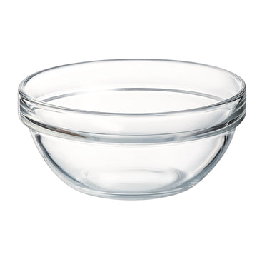 4Pcs Arcoroc 12cm Tempered Glass Mixing Salad Bowl