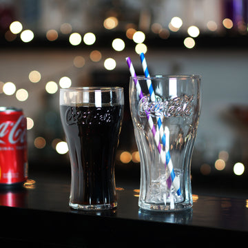 Coca Cola Contour 570ml Highball Drinking Glass