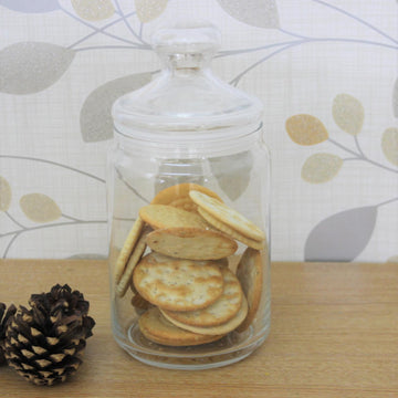 2pcs 1.5L Big Tempered Potclub Glass Jar