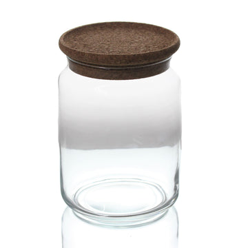 2 Litres Luminarc PURE Glass Jar Cork Lid