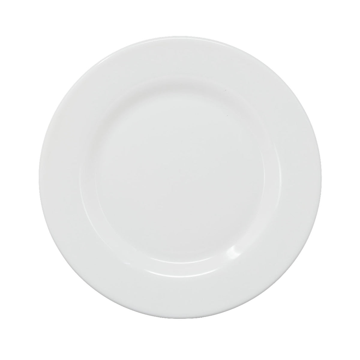 31cm White Round Glass Zenix Intensity Dinner Plate