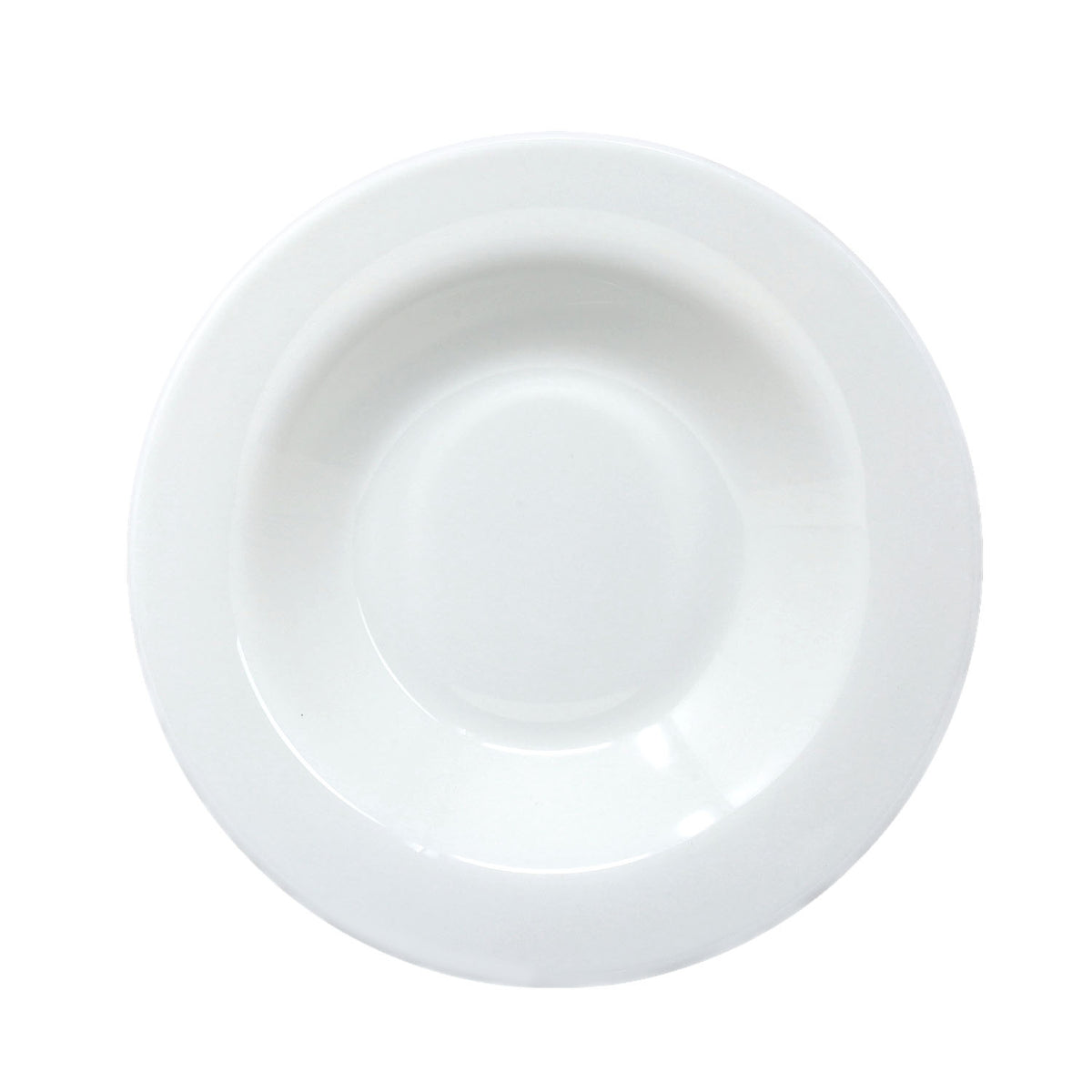 22cm White Zenix Intensity Deep Plate