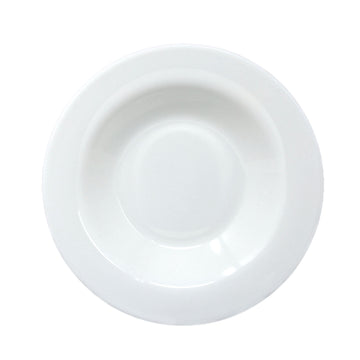 6Pcs 22cm White Zenix Intensity Deep Plate