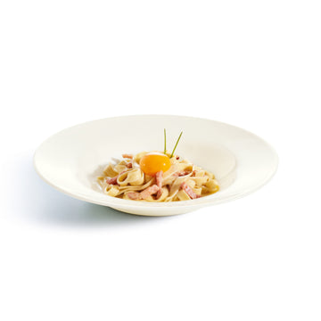 6Pcs Arc 28.5cm White Porcelain Round Serving Dish
