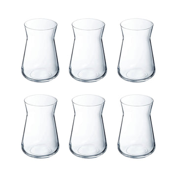 6Pcs 350ml Arcoroc Fusion Tumbler Glass Set