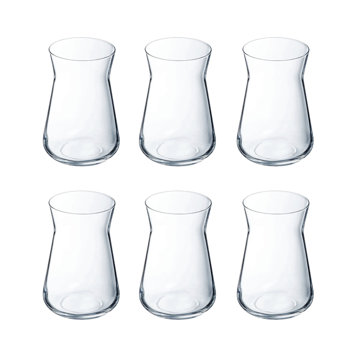 6Pcs 350ml Arcoroc Fusion Tumbler Glass Set