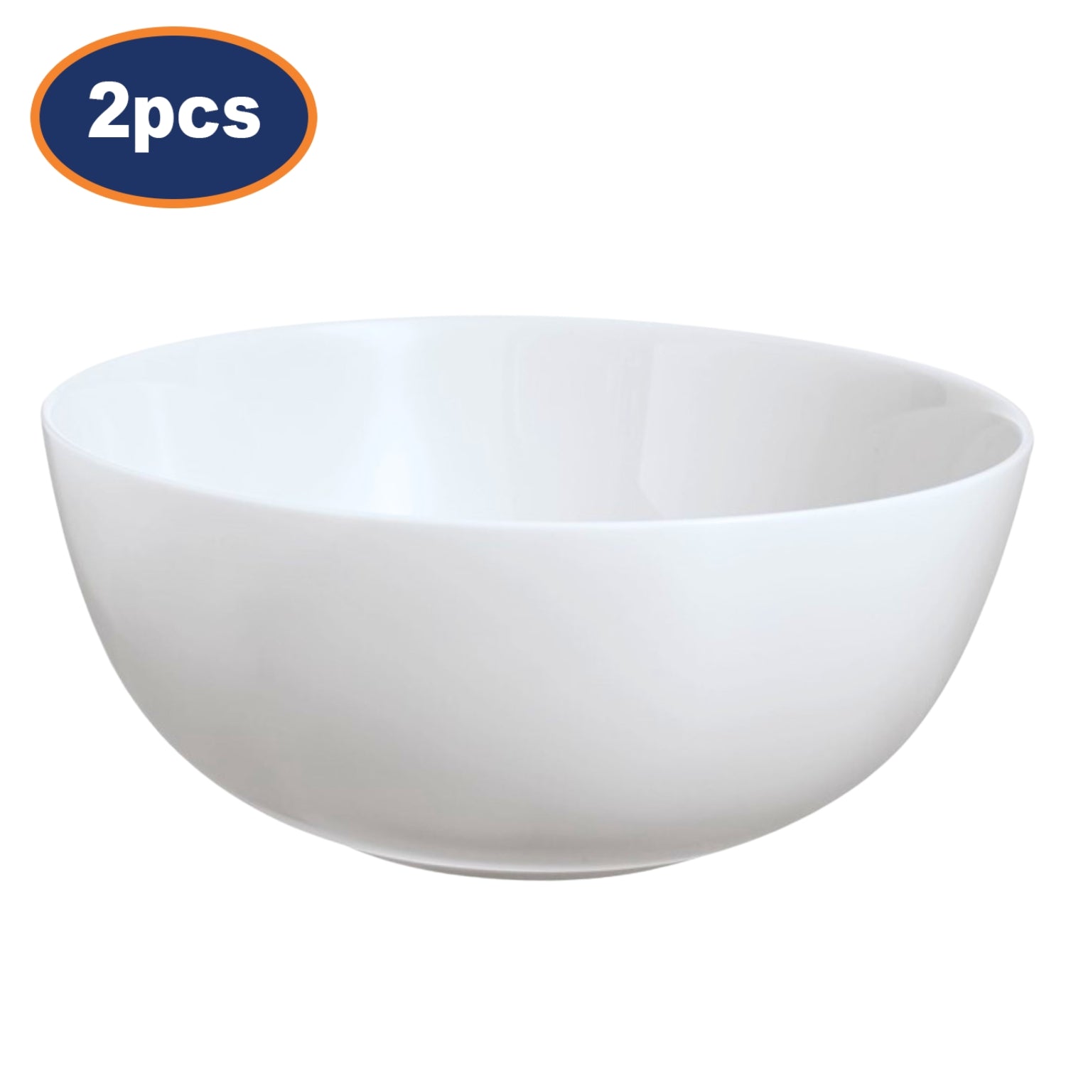 2Pcs Luminarc 21cm Diwali Granite Marble Salad Bowls