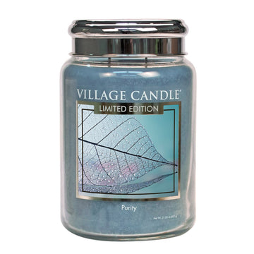 Purity Scented Village Candle Water Waves Tides Nature Fragrance