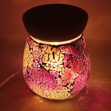 Electric Wax Melt Burner - Purple Crackle