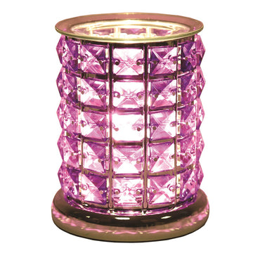 Touch Electric Wax Melt Burner - Purple Crystal 17cm