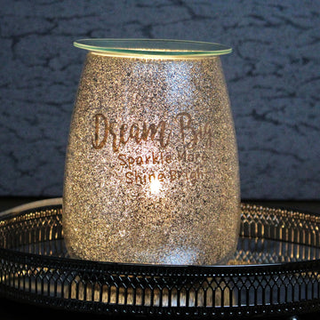 Wax Melt Burner 'Dream Big Sparkle More Shine Bright'