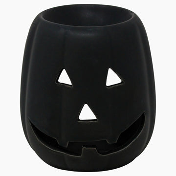 Wax Melt Burner - Pumpkin Burner Black 10cm