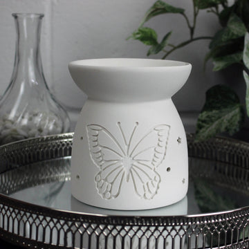 Wax Melt Burner - Ceramic Butterfly 11cm