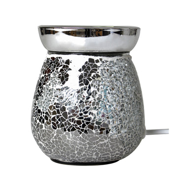 Electric Wax Melt Burner - Mirror Crackle