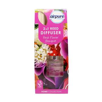 2-in-1 30ml Airpure Fresh Flower Bouquet Reed & Bead Diffuser