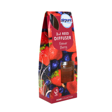 2-in-1 Airpure Forever Berry 30ml Reed & Bead Diffuser