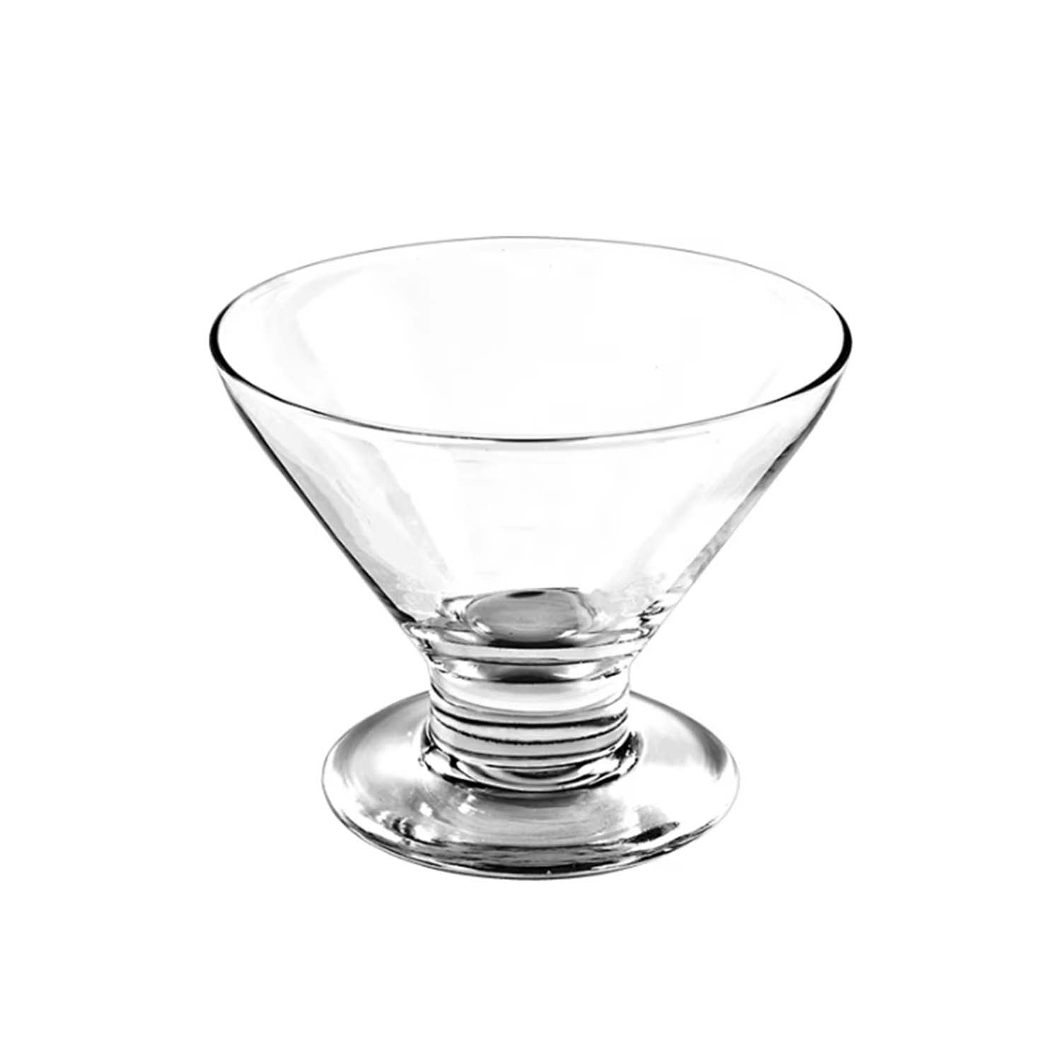 170ml Clear Glass Ice Cream Cup