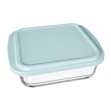 Glass Casserole Baking Dish 1.8L with Green Lid Oven Safe