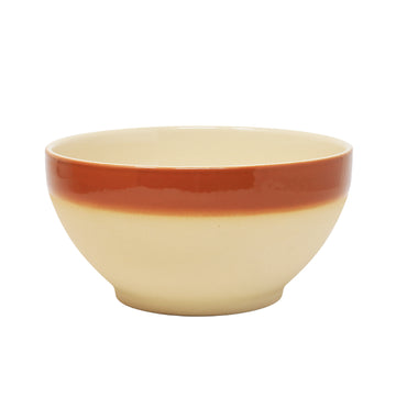 Cream Ceramic Bowl 17.5cm Cereal Soup Salad Dishwasher Safe
