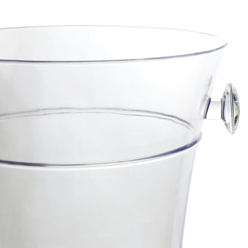 Ice Bucket Holder 3.5Litres Clear Acrylic Plastic