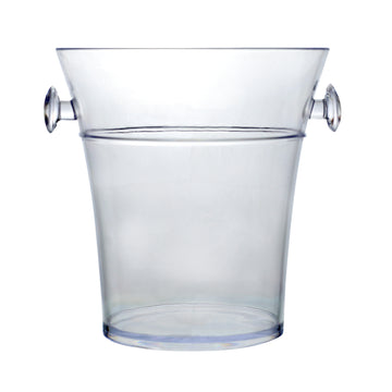 2Pcs Durable Acrylic Ice Bucket